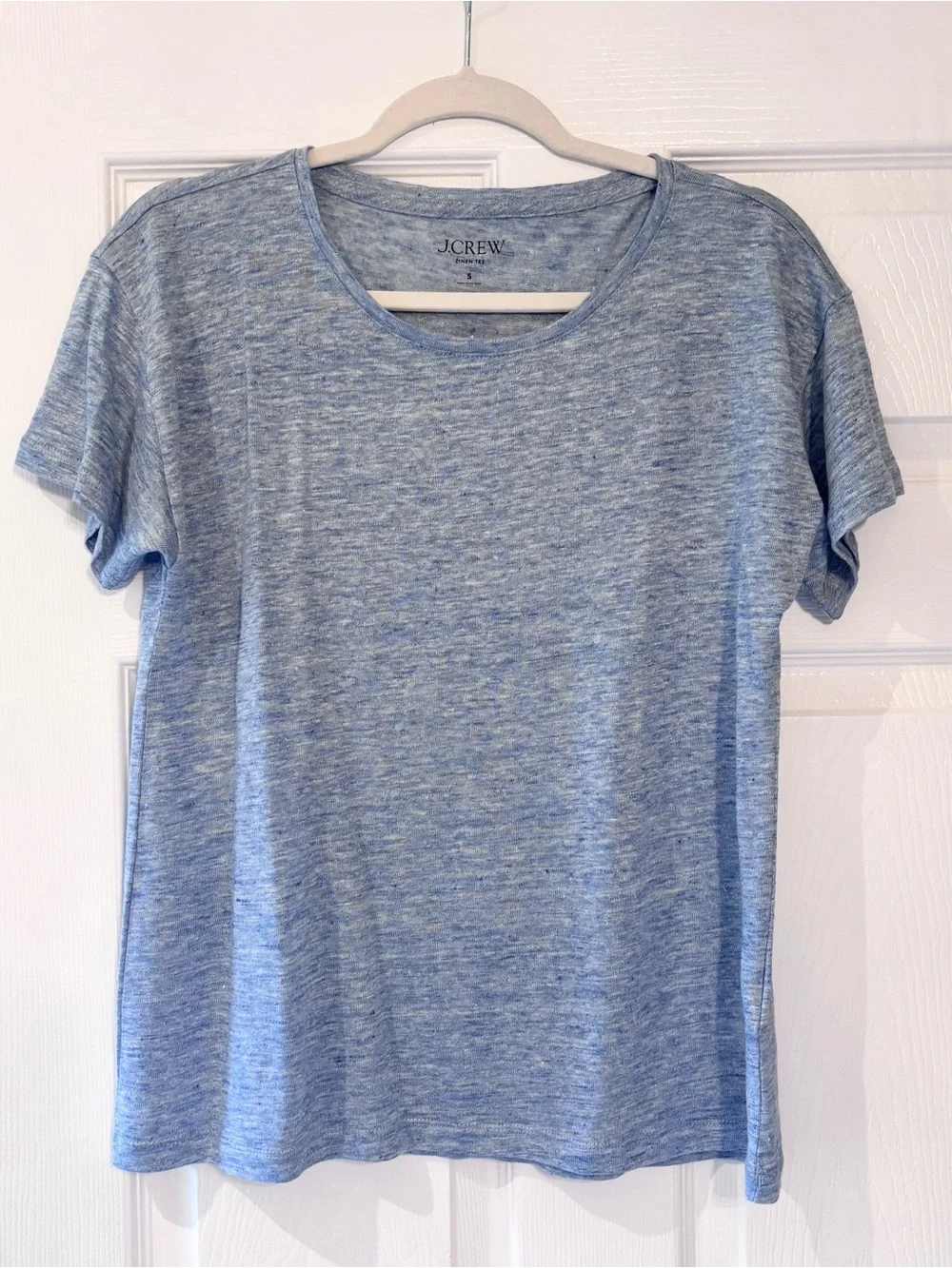 J. Crew NWOT Linen Tee - Picture 4 of 7
